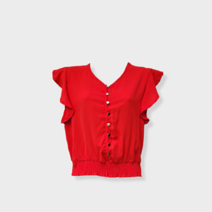 BLUSA JUVENIL MARCA LOVECAT CON BOTONES