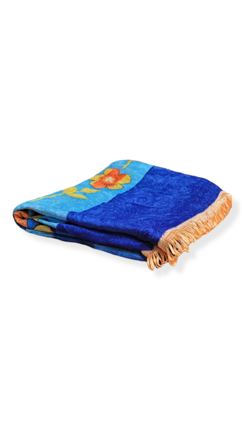 COLCHA BARBITAS ESTAMPADA MIEL HOME