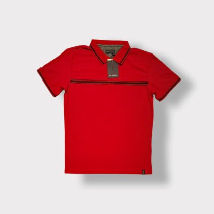 CAMISETA BIG BUDDHA TIPO POLO RAYAS