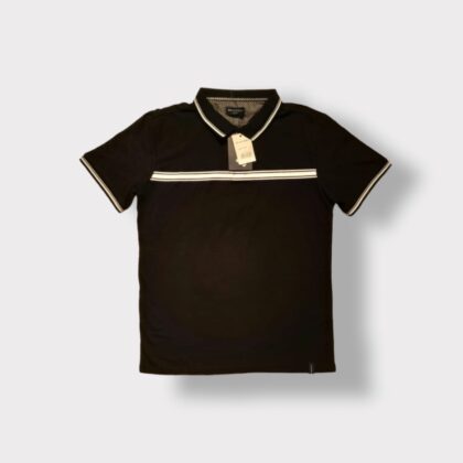 CAMISETA BIG BUDDHA TIPO POLO RAYAS