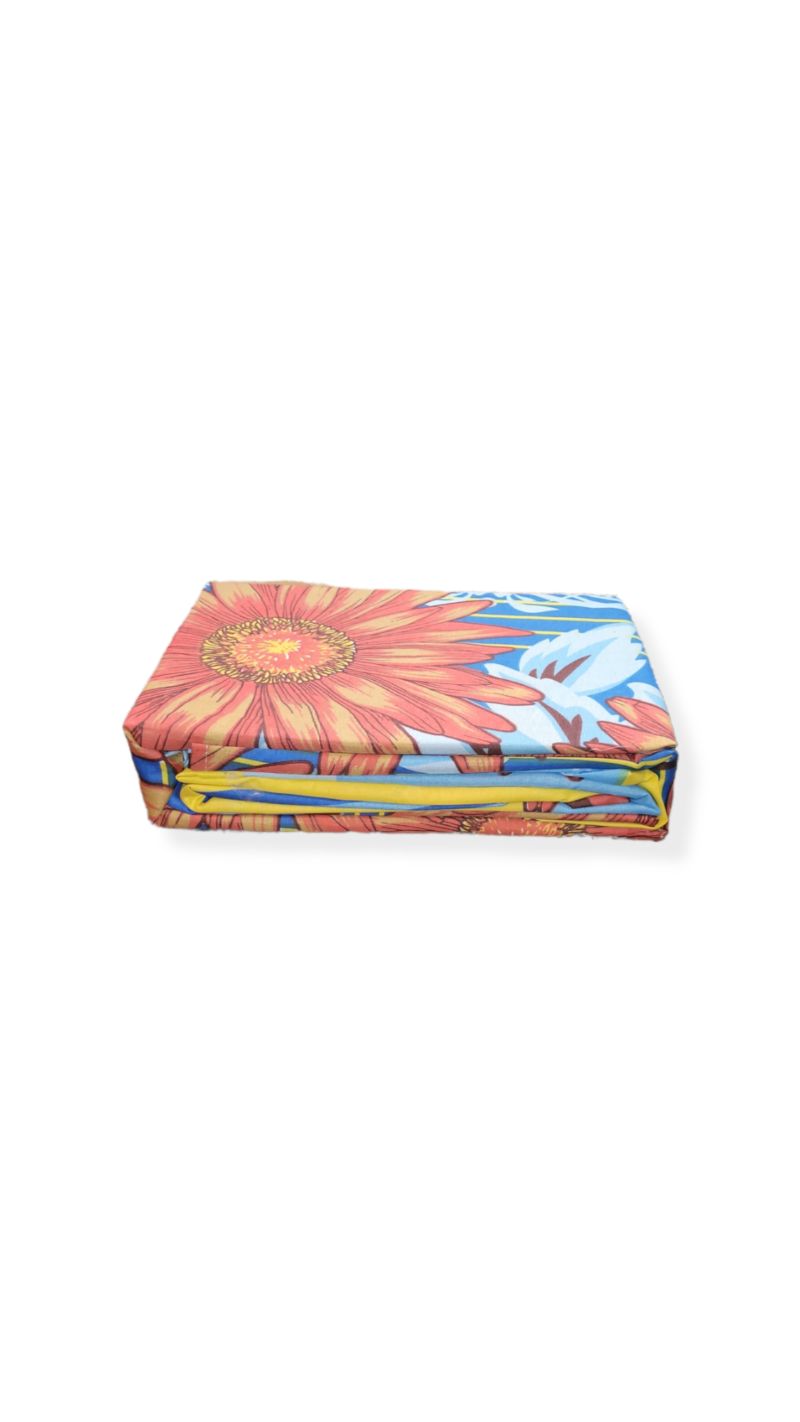 PROTECTOR MUEBLES FLOR NARANJA