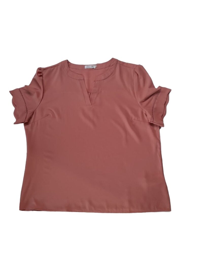 BLUSA CHIC MI PLUS DE VESTIR MANGA CORTA