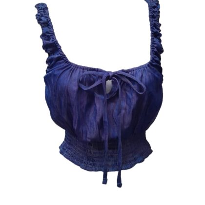 BLUSA LOVE ANGELUS TIPO CROP TOP SIN MANGAS