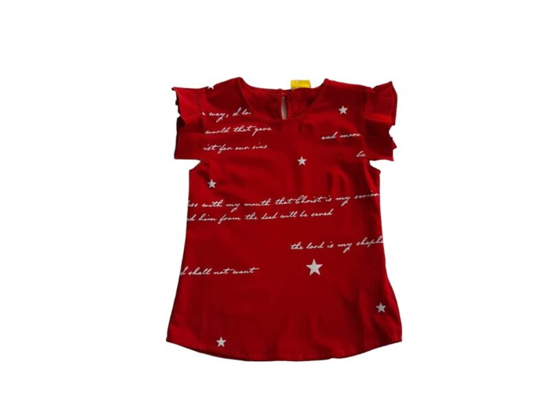 BLUSA TEENS ONLY ESTRELLAS BLANCAS