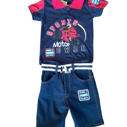 CONJUNTO PERREGIE KIDS SHORT 2-8