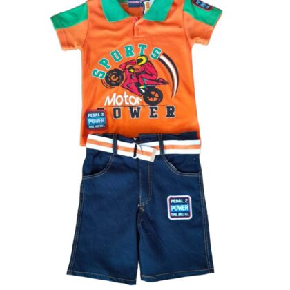 CONJUNTO PIRRIEGIE KIDS SHORT 2-8
