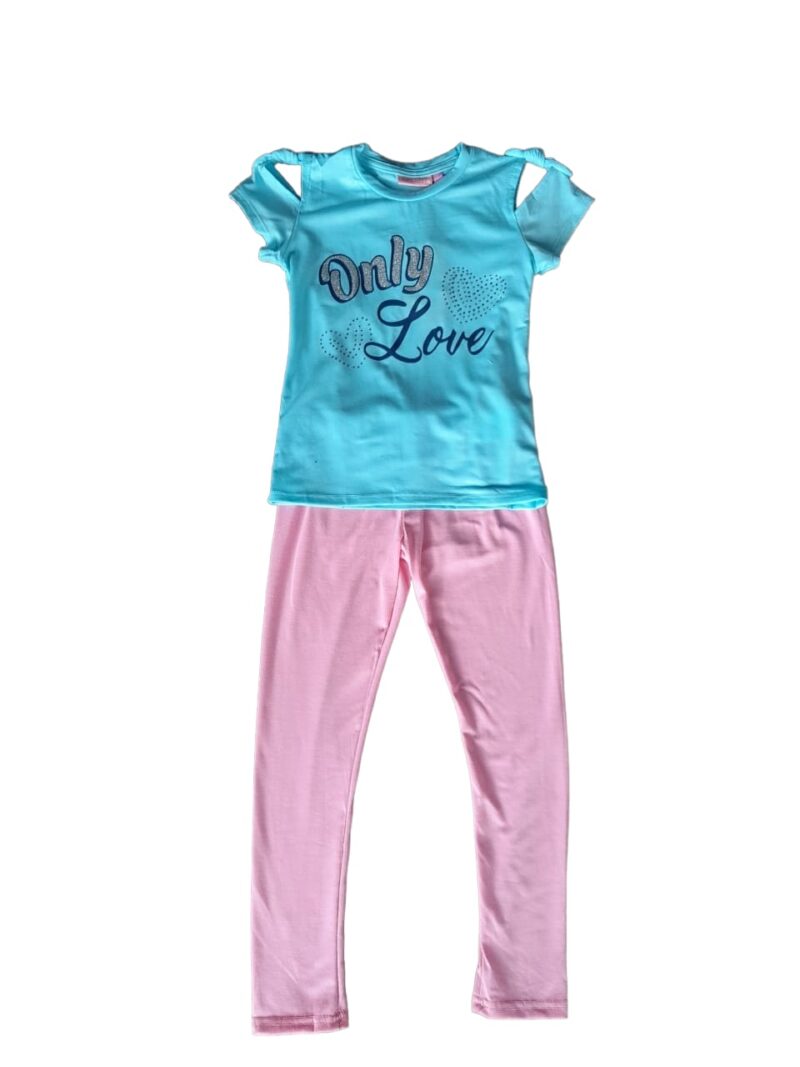 CONJUNTO EVER FIT BLUSA ONLINE OVER/LICRA