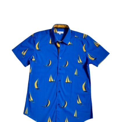 CAMISA WESLEY/BRITISH ESTAMPADA