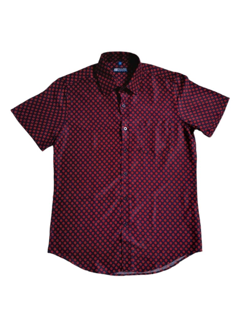 CAMISA PAULINO PREMIUM MANGA CORTA ESTAMPADA