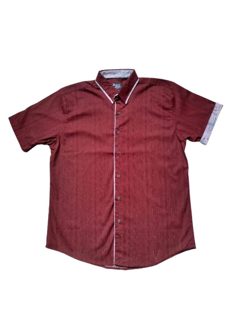 CAMISA BLACK LABEL MANGA CORTA ESTAMPADA