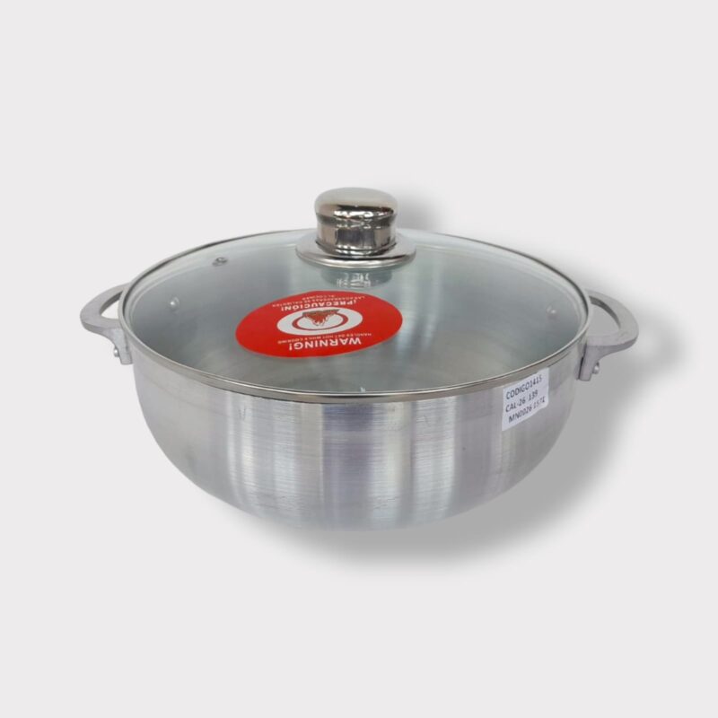 OLLA ALUMINIO ROCA 26CM