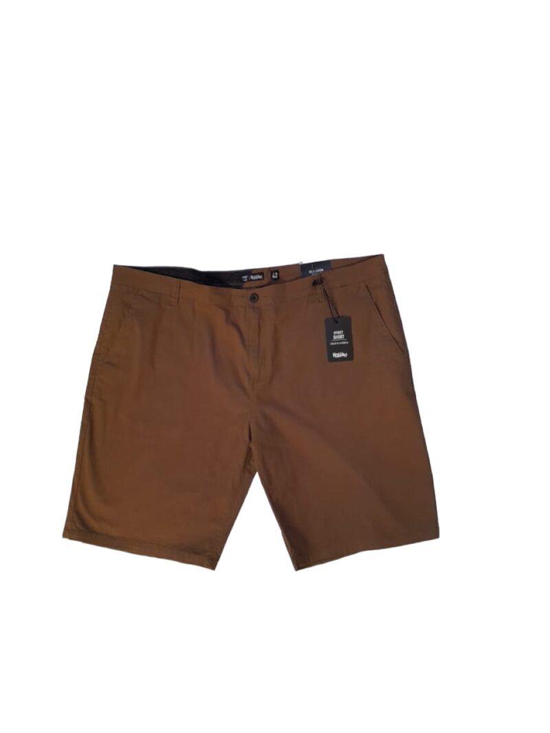 SHORT MOCCIMO TALLA GRANDE LISO ARMY