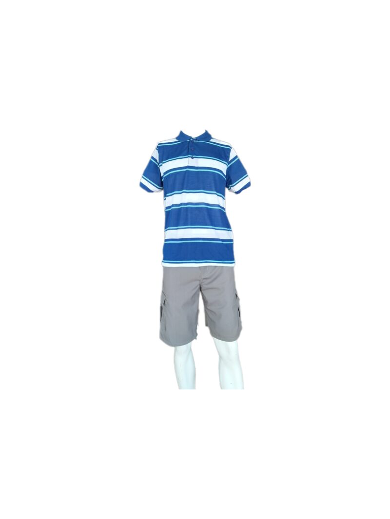CAMISETA LAOS TIPO POLO RAYAS