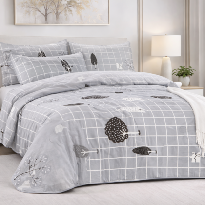 Edredón Borrego King – Set de 3 Piezas