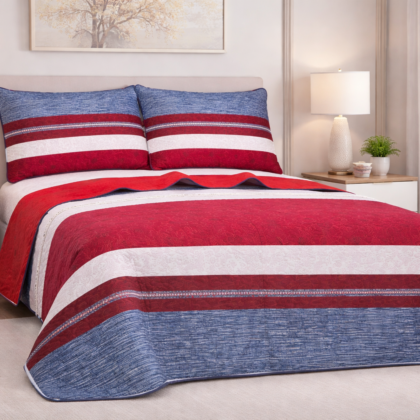 Edredón Quilt Set – Tamaño King (3 Piezas)