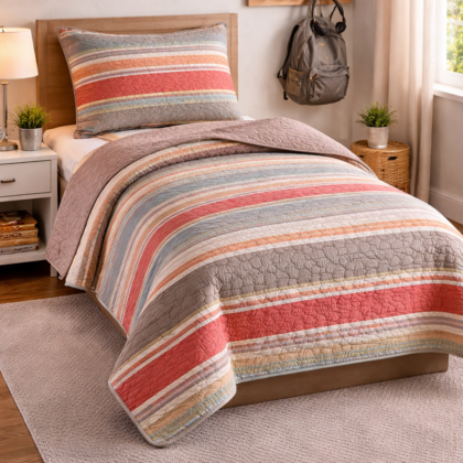 Edredón Individual con Funda – Diseño Moderno y Confort Diario