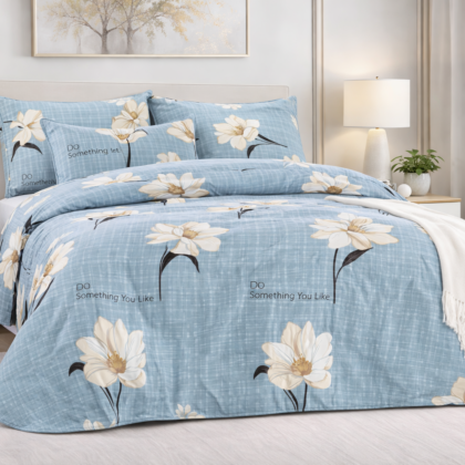 Edredón Borrego King – Set de 3 Piezas