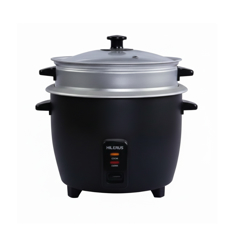 Olla arrocera eléctrica (1.8 L) negra Milexus