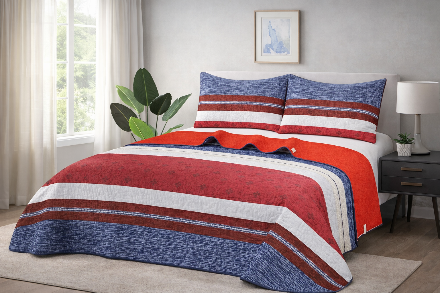 Edredón Matrimonial – Diseño Moderno y Confort Diario