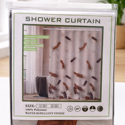 Cortina de Baño Tela Lavable  – Frescura y Estilo para tu Baño 🐬🚿