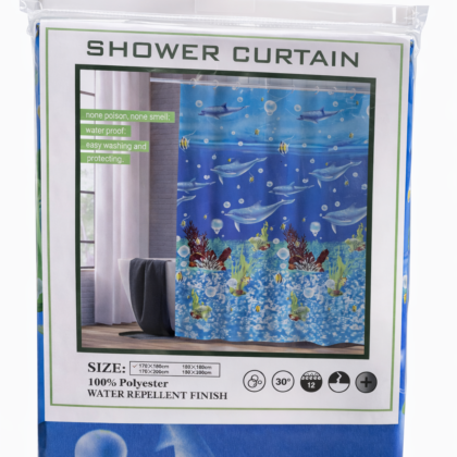 Cortina de Baño Tela Lavable  – Frescura y Estilo para tu Baño 🚿