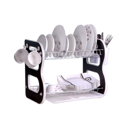 Escurridor de Platos de 2 Niveles Plastico