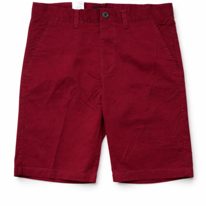 Short casual tipo army color Rojo