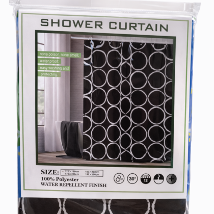 Cortina de Baño Tela Lavable  – Frescura y Estilo para tu Baño 🚿