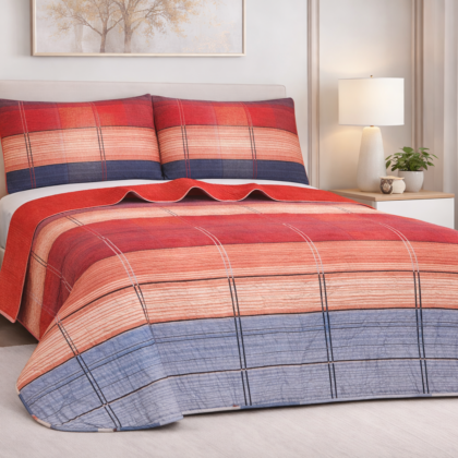 Edredón Quilt Set – Tamaño King (3 Piezas)