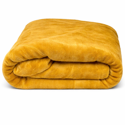 Cobija Lisa Soft - Mostaza
