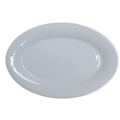 Plato Ovalado de Cerámica 14”