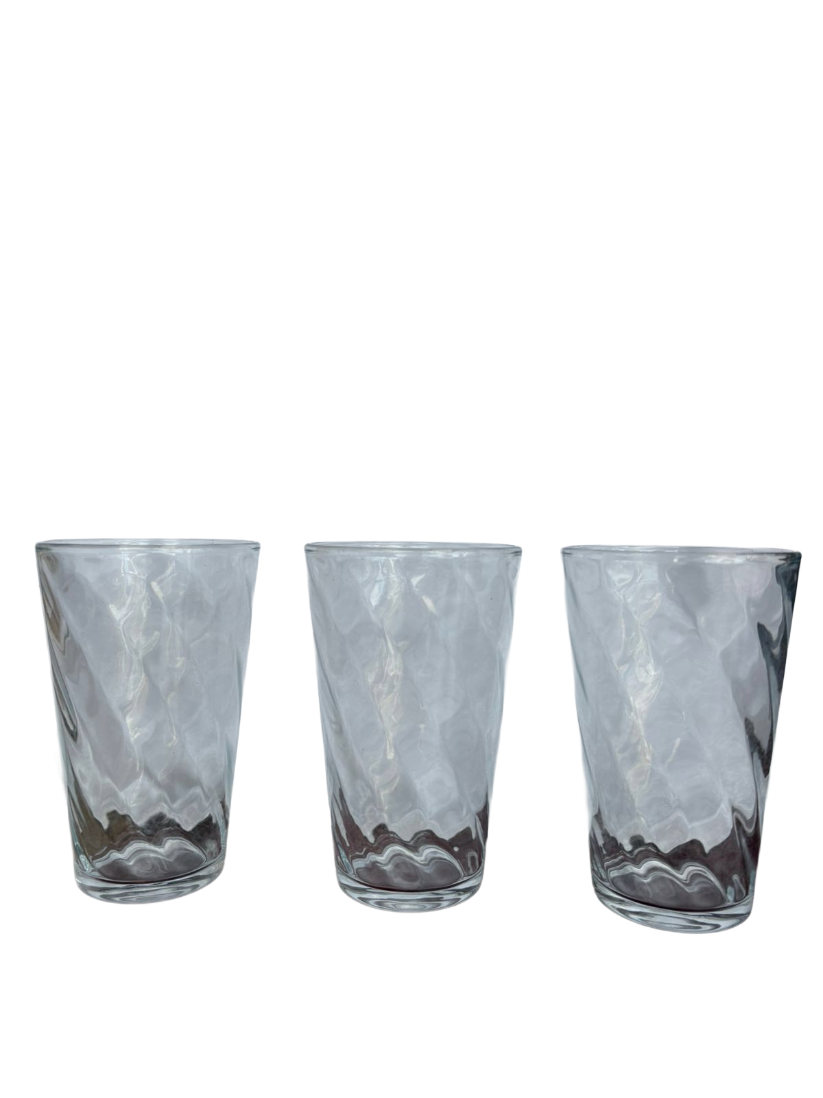 Vasos de Vidrio (Paq 3 unidades)