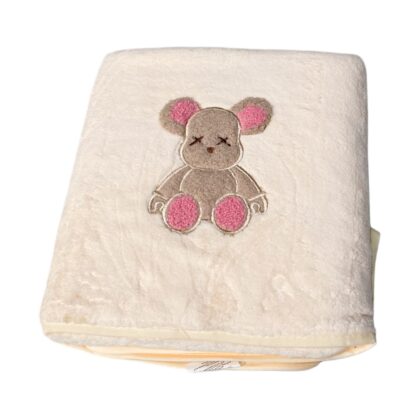 Cobija Soft Infantil 70 x100cm crema