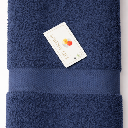 Toalla 100% Algodón 76x153 cm Azul