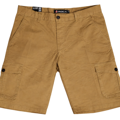 Short cargo tipo army – color mostaza