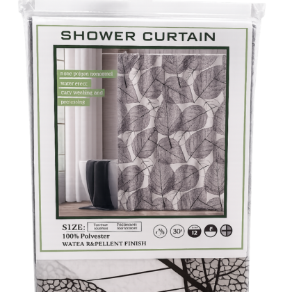 Cortina de Baño Tela Lavable  – Frescura y Estilo para tu Baño 🚿