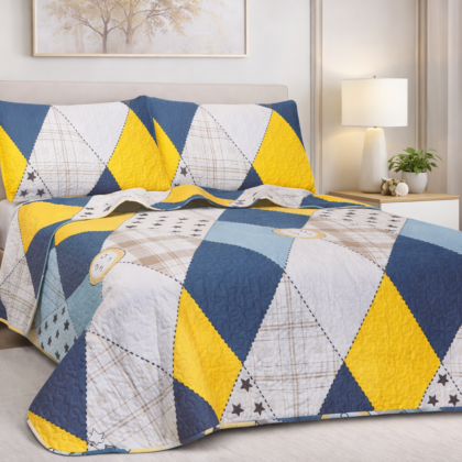 Edredon King 3 Piezas con diseño