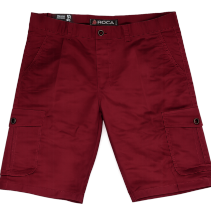 Short cargo tipo army – color vino
