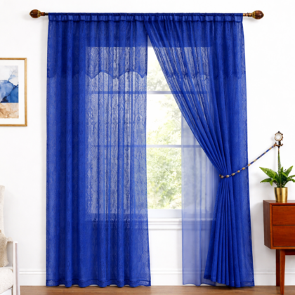 Cortina Doble de Marquiset con Forro – 2 Paneles