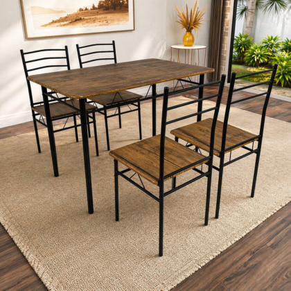 Juego de comedor 4 sillas
