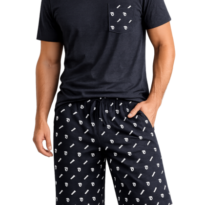 Pijama Hombre – Set Camiseta + Short